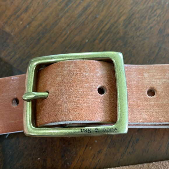 Rag & bone leather belt (sz xs) - Picture 5 of 8